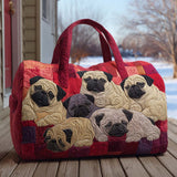 Snuggle Pug steppitud reisikott